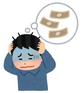 副業について悩むソーシャルワーカーのイラスト